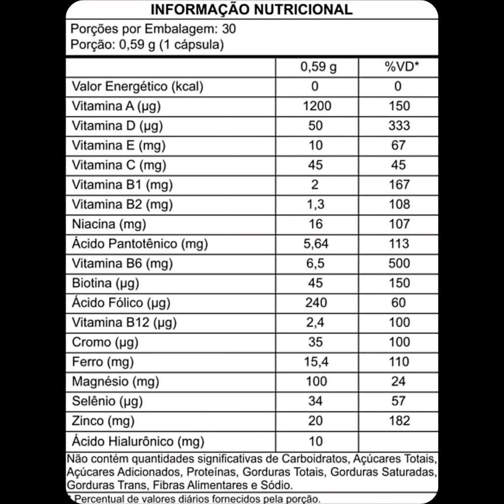Vitamina Capilar Fios de Rapunzel